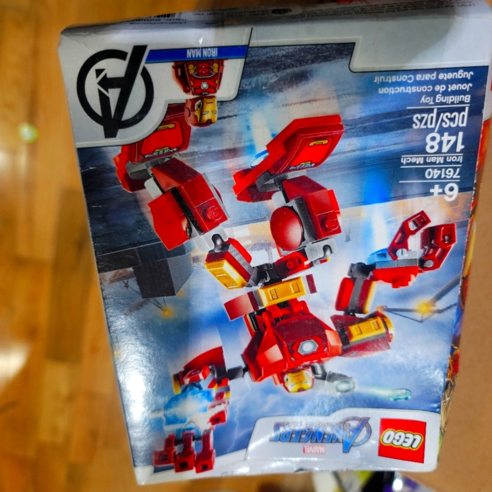 Avengers lego figure iron man
